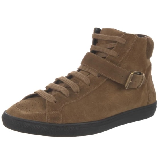 Burberry Suede High Top Sneakers size 36 / 6 is - Picture 2 of 5
